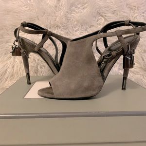 TOM FORD Graphite Heels, size 37,5 US 7, in original box with dust bags